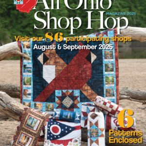 Cover of the 2025 All Ohio Shop Hop magazine